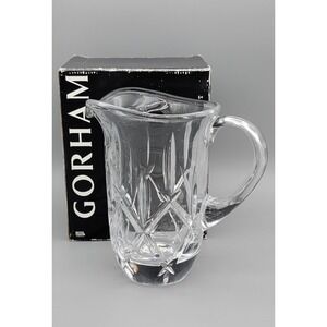 Crystal Pitcher Gorham‎ Lady Anne 32 Ounce Full Lead Made In Czech Republic